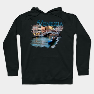 Venezia, Italia: Along the Canal Hoodie